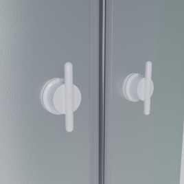 Душевая кабина Niagara Promo 100х80х200 P100/80/26R/MT/BK средний поддон, без гидромассажа