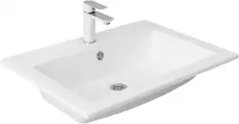 Раковина Aquanet Электра 70 НФ-00008398 прямоугольная, Белая глянцевая