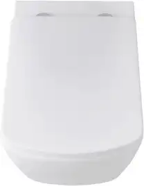 Подвесной безободковый унитаз Allen Brau Liberty 4.33004.20 без сиденья, белый глянец