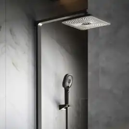 Душевая система  Vincea Inspire VSFS-3I13TMB VSFS-3I13TMB  с термостатом, черный матовый