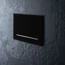 Клавиша смыва Geberit Sigma 30 115.883.KM.1 Черный/хром