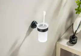 Стакан для ванной Aquatek Классик AQ4527MB, Черный матовый