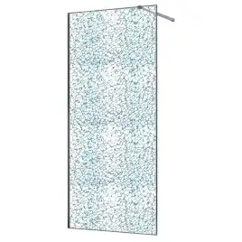 Душевая перегородка Azario Walk-in 120 AZ-275-120-MGR-CBR стекло 13 мм с узором 