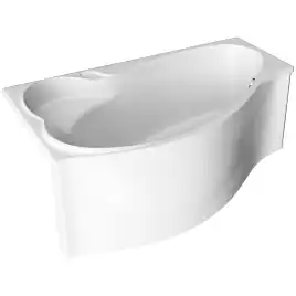 Акриловая ванна Marka One GRACIA 150х90 Асимметричная Белая Левая 01гр1590л