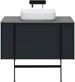 Тумба под раковину Allen Brau Reality 100 1.32007.AM антрацит матовый