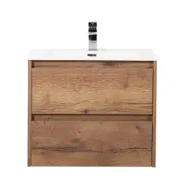 Тумба под раковину BelBagno KRAFT-600-2C-SO-RT подвесная Rovere Tabacco