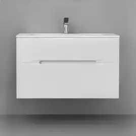 Тумба под раковину Jorno MODUL 100 Mоl.01.97/P/W Белая