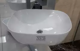 Раковина AVS 801-0215-49GW 49х39,5 белая