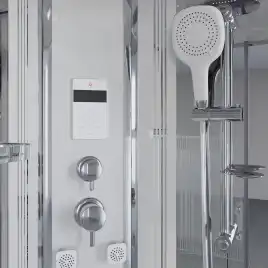 Душевая кабина Niagara Ultra 90х90х220 NG-708-01 высокий поддон, с гидромассажем