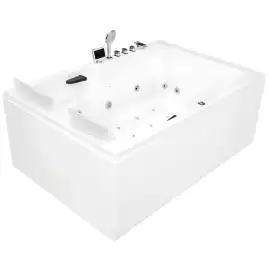 Акриловая ванна Gemy G9061 K R 181х121 с гидромассажем, правая