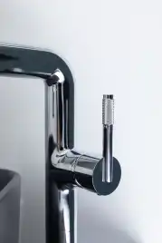 Смеситель для накладной раковины Allen Brau Reality 5.32002-00, однорычажный, высокий, Хром