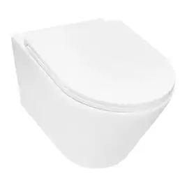 Унитаз подвесной Azario NOVE AZ-9312T подвесной, безободковый, со смывом 