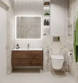 Тумба под раковину BelBagno ETNA-1000-2C-SO-RW-P подвесная Rovere Moro