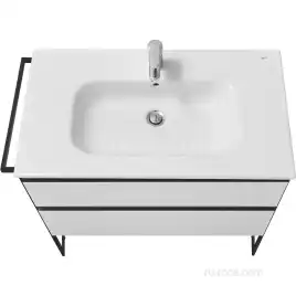 Тумбы под раковину Roca Domi 80 A857459806 подвесная, цвет, Белый глянец
