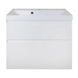 Тумба с раковиной Azario Velluto 70 CS00088602, подвесная, Белая матовая