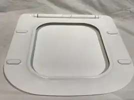 Унитаз-компакт CeramaLux 1218A, безободковый, с бачком и сидением микролифт Белый