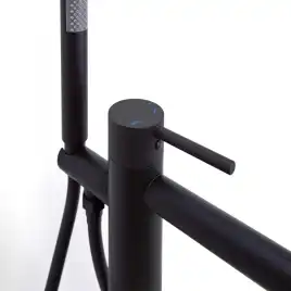 Смесители для ванны AVS Slimmer 811-112-MB напольный, черный матовый