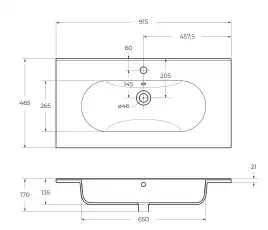 Тумба под раковину BelBagno KRAFT-900-2C-SO-CG подвесная Cemento Grigio