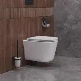 Подвесной унитаз CEZARES LINER CZR-38083-49-TH-TOR/SC, со смывом TORNADO, с сиденьем микролифт