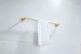 Держатель полотенец 450 мм Aquatek Европа AQ4120BG, Золото матовое