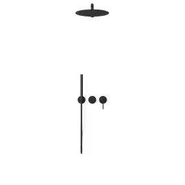 Душевая система  Vincea Groove VSFW-4G01MB VSFW-4G01MB встраиваемая, черный матовый