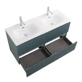 Тумба под раковину BelBagno UNO-1200-4C-SO-AO подвесная, Голубой Матовый