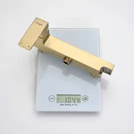 Смеситель с гигиеническим душем Raglo R01.51.03, Золото матовое