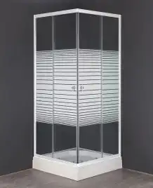 Душевой уголок Loranto 90х90х195, поддон 13 см, CS-8024S