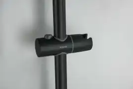 Душевой гарнитур Aquatek Лугано AQ2022MB, Черный матовый