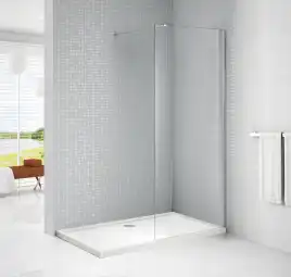 Душевая перегородка CEZARES LIBERTA-L-1-85-C-Cr стекло Прозрачное, профиль Хром