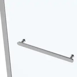 Душевая дверь Vincea Como Soft 140 см, VDS-1CS140CL, профиль Хром, стекло Прозрачное