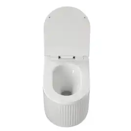 Подвесной унитаз Azario LUSTER AZ-2285 безободковый, с системой смыва Tornado, с быстросъемным сиденьем микролифт