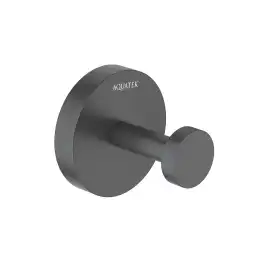 Крючок для полотенец Aquatek Бетта AQ4601MB, Черный матовый