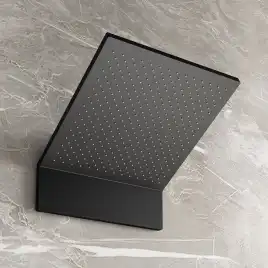 Душевая система  Vincea Futura VSFW-2F11TMB VSFW-2F11TMB  с термостатом, встраиваемая, черный матовый