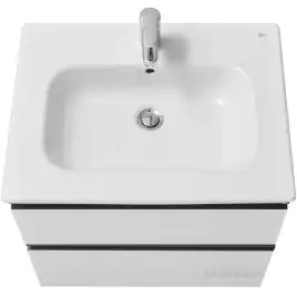 Тумбы под раковину Roca Domi 60 A857458806 подвесная, цвет, Белый глянец