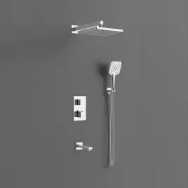 Душевая система  Vincea Next VSFW-1N3TCH VSFW-1N3TCH  с термостатом, встраиваемая, хром