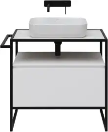 Тумба под раковину Allen Brau Priority 80 1.31002.WM белый матовый