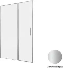 Душевая дверь Allen Brau Priority 140 см, 3.31035.BA, профиль Серебро, стекло Прозрачное