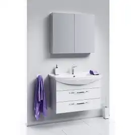 Зеркальный шкаф Aqwella 5 Stars MC 75 см, MC.04.07, цвет Белый