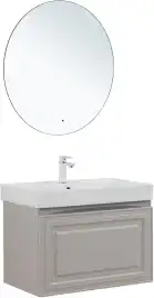 Тумба под раковину Aquanet Агата 75 бежевый, 345487