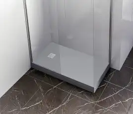 Душевой поддон Good Door Essentia 100х90 из искусственного камня, Белый ЛП00081