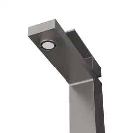 Смеситель для раковины Cezares SLIDER-LS-GM, Оружейная сталь