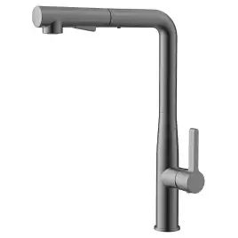 Смеситель для кухни AVS 811-191-GM оружейная сталь, 811-191-GM