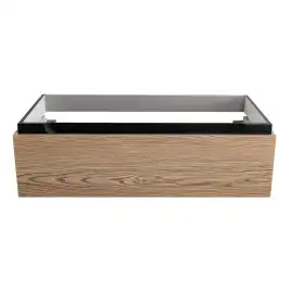 Тумба под раковину Cezares SLIDER 100 см, SLIDER-1000-1C-SO-RT-P подвесная, Дуб тангент