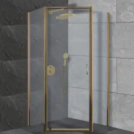 Встраиваемая душевая система AVS SLIMMER 811-121-BG, брашированное золото