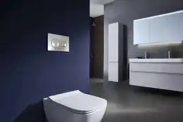 Кнопка смыва Azario AZ-8200-0011 двойная, хром глянец