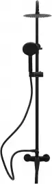 Душевая система Allen Brau Eclipse 5.E1007-31 черный матовый