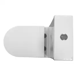 Унитаз моноблок Azario Velluto AZ-6281 напольный, безободковый, со смывом Торнадо, с сиденьем микролифт, Белый глянцевый