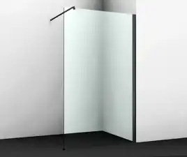 Душевая перегородка WasserKRAFT Abens 20W 90 см, 20W39, профиль Черный, стекло Прозрачное