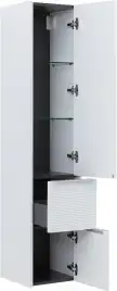 Шкаф-пенал Aquanet Вита 35 белый матовый, 332447